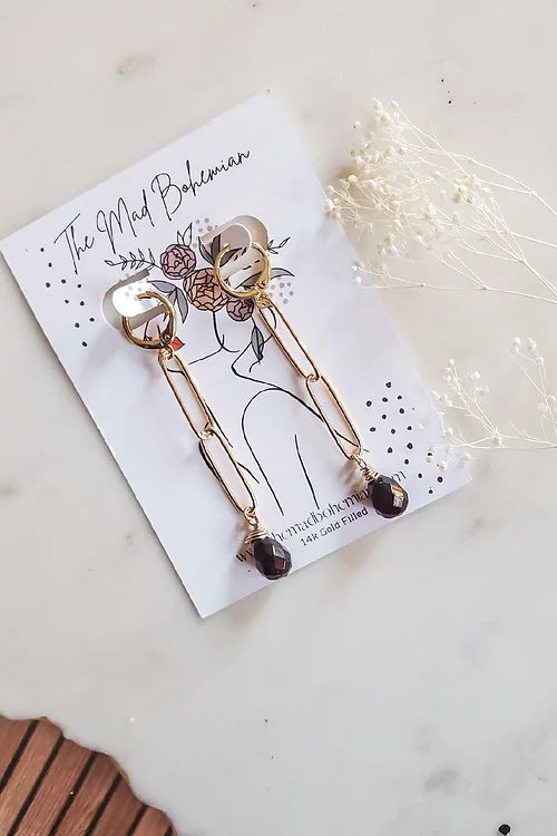 BOHEME//GARNET Dangle