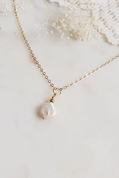 Brigid Pearl Necklace