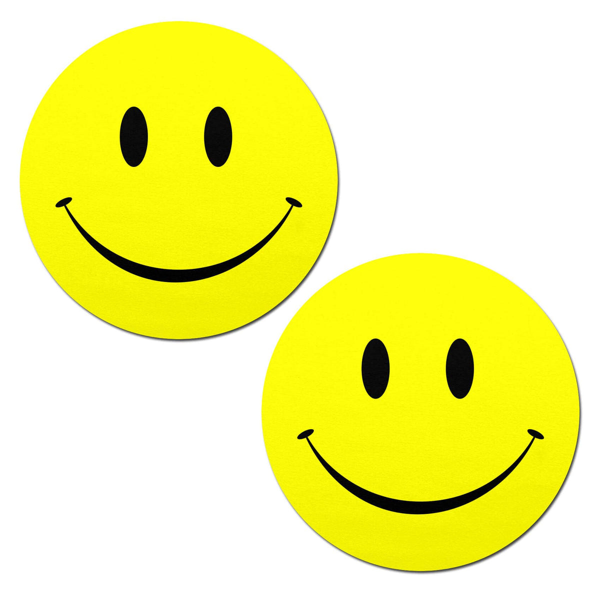 Smiley Faces: Bright Yellow Nipple Pasties by Pastease®
