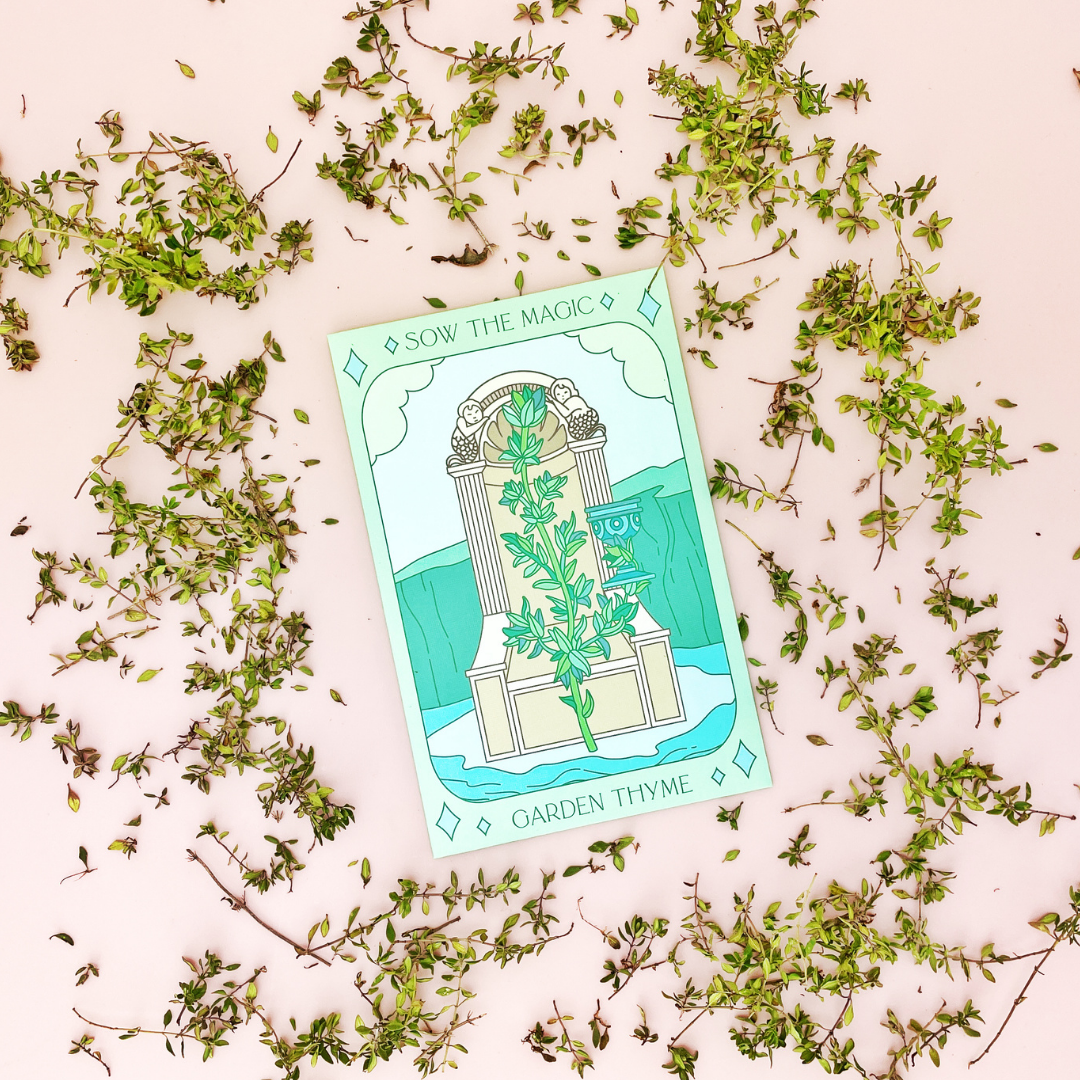 Garden Thyme Tarot Garden + Gift Seed Packet