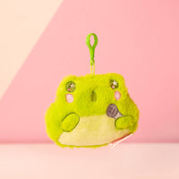 Cute Plush Coin Purse - Karaoke Frog 🐸🎤