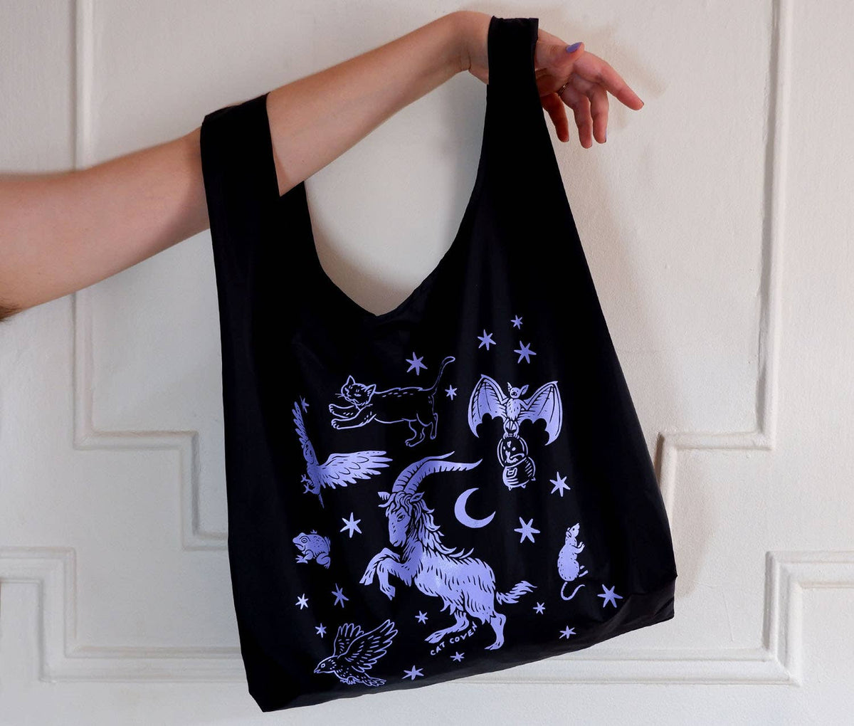 Witches' Familiars - Reusable Tote Bag (Baggu)