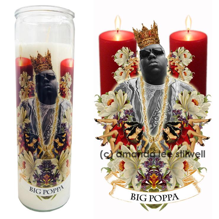 "Big Poppa" Altar Candle