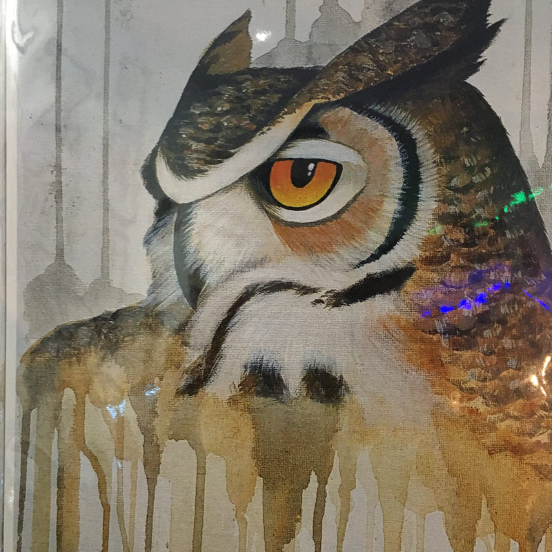 Owl Print By Heather Marie Dickens
