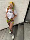 Neon Jungle Mini Skirt