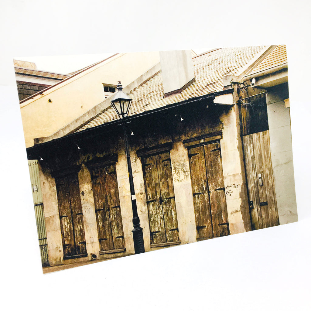 Shadow Angelina Double Photo Greeting Card - Lafitte