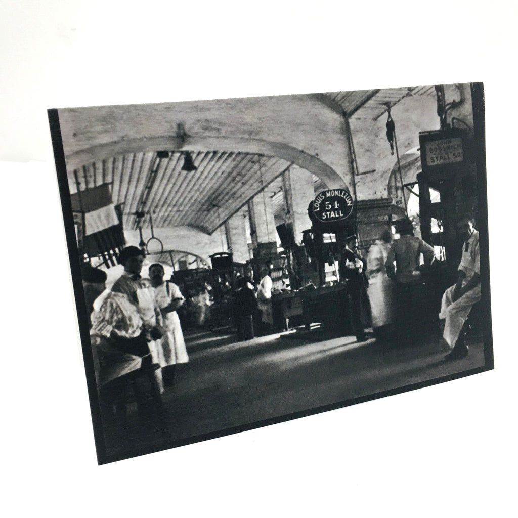 Shadow Angelina Double Photo Greeting Card - Cafe Du Monde