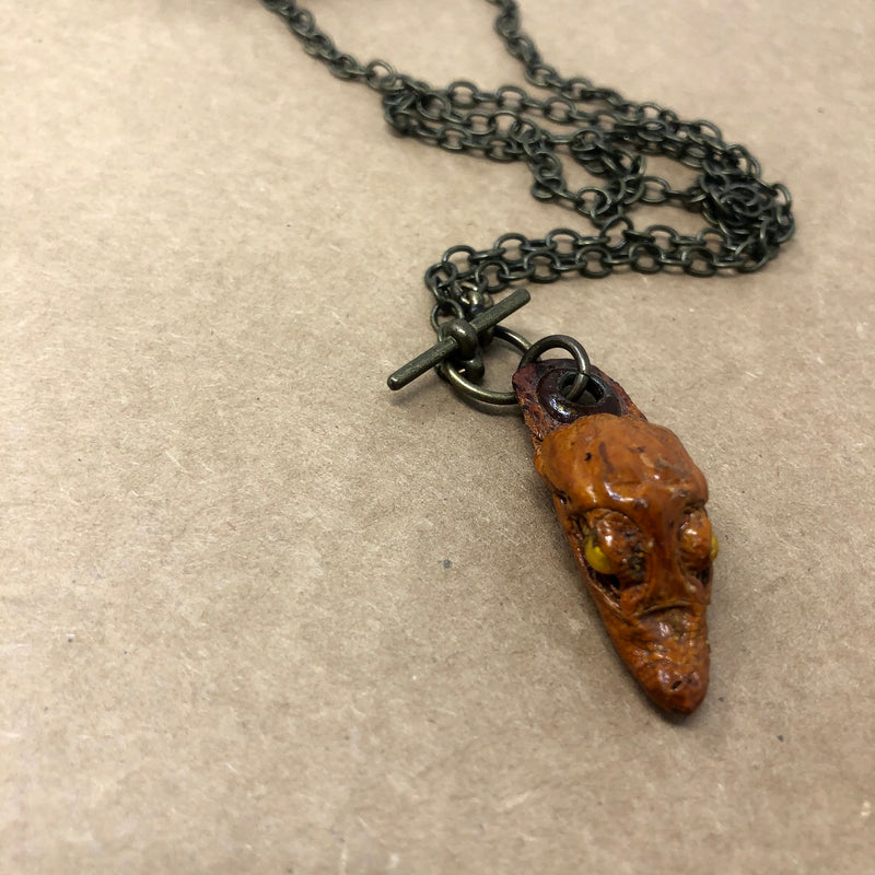 Lux Necklace - Gator Head - Deadstock Charm