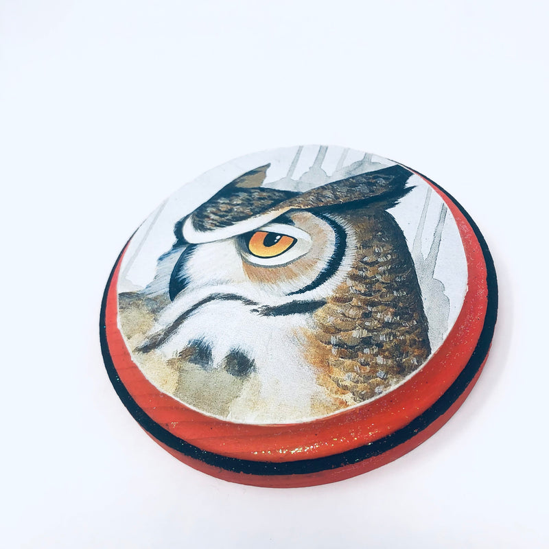 Owl Wood Plaque