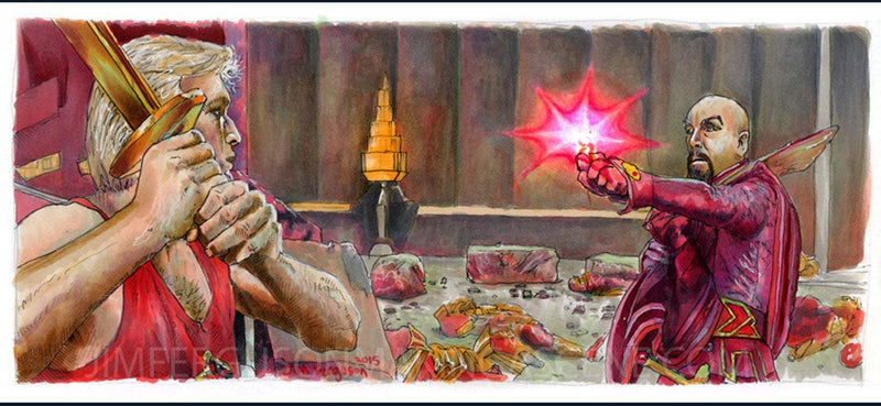 Flash Gordon - Jim Ferguson Print