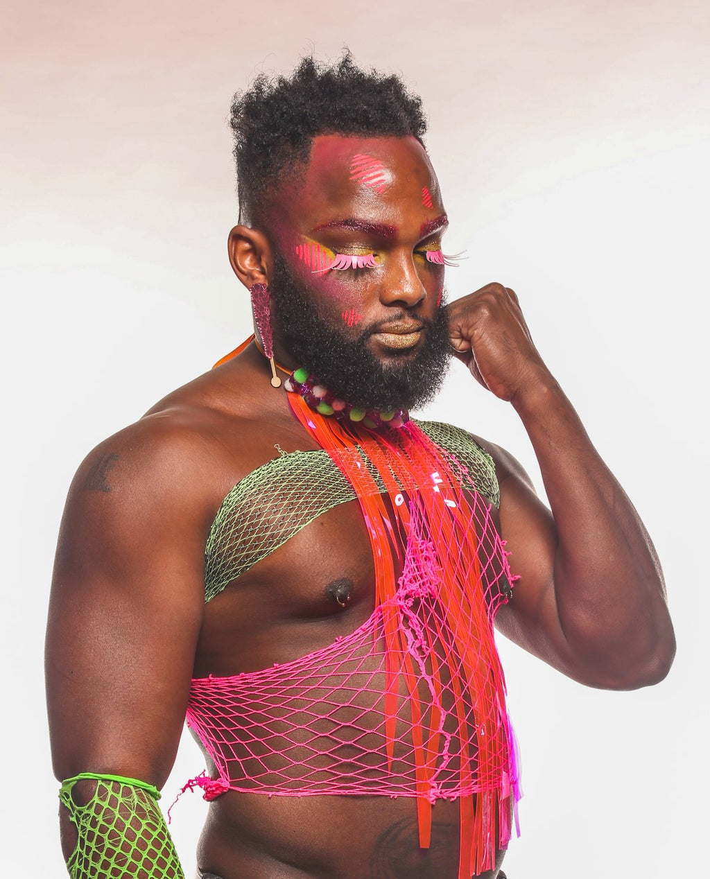 Bohemian & Pink Print Lashes