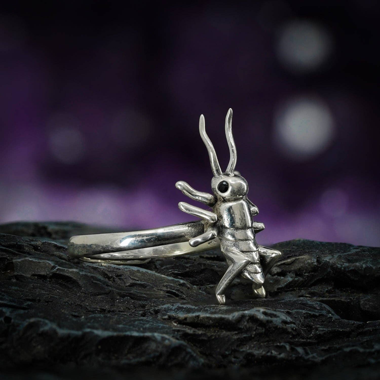 Locust Love Sterling Silver Ring