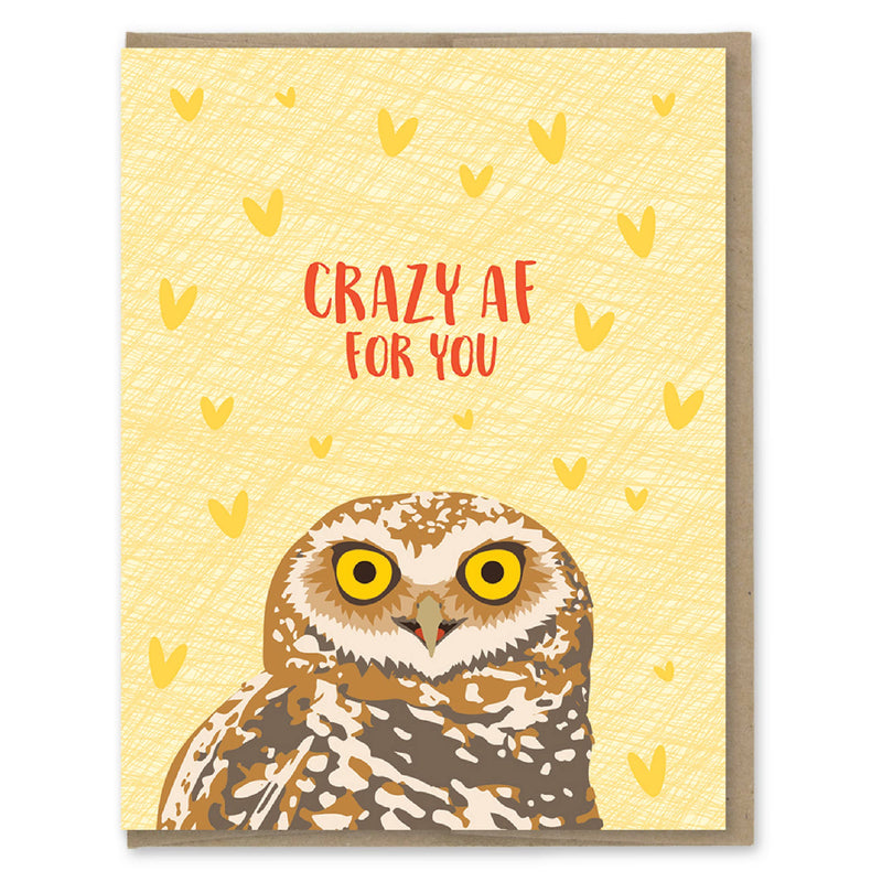 Crazy AF Owl