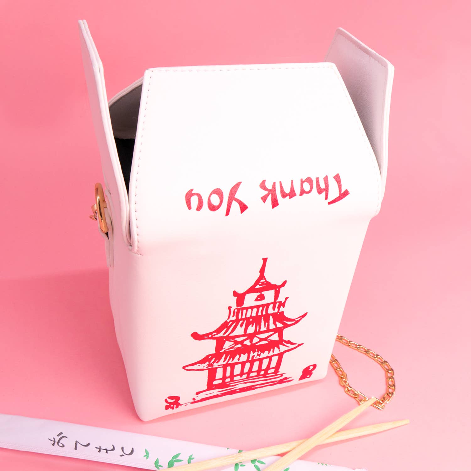 Chinese food hot sale box purse