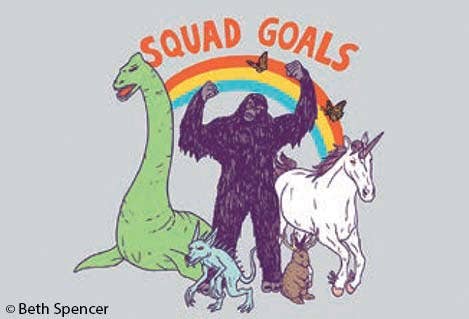 Magnet-Squad Goals (animals)
