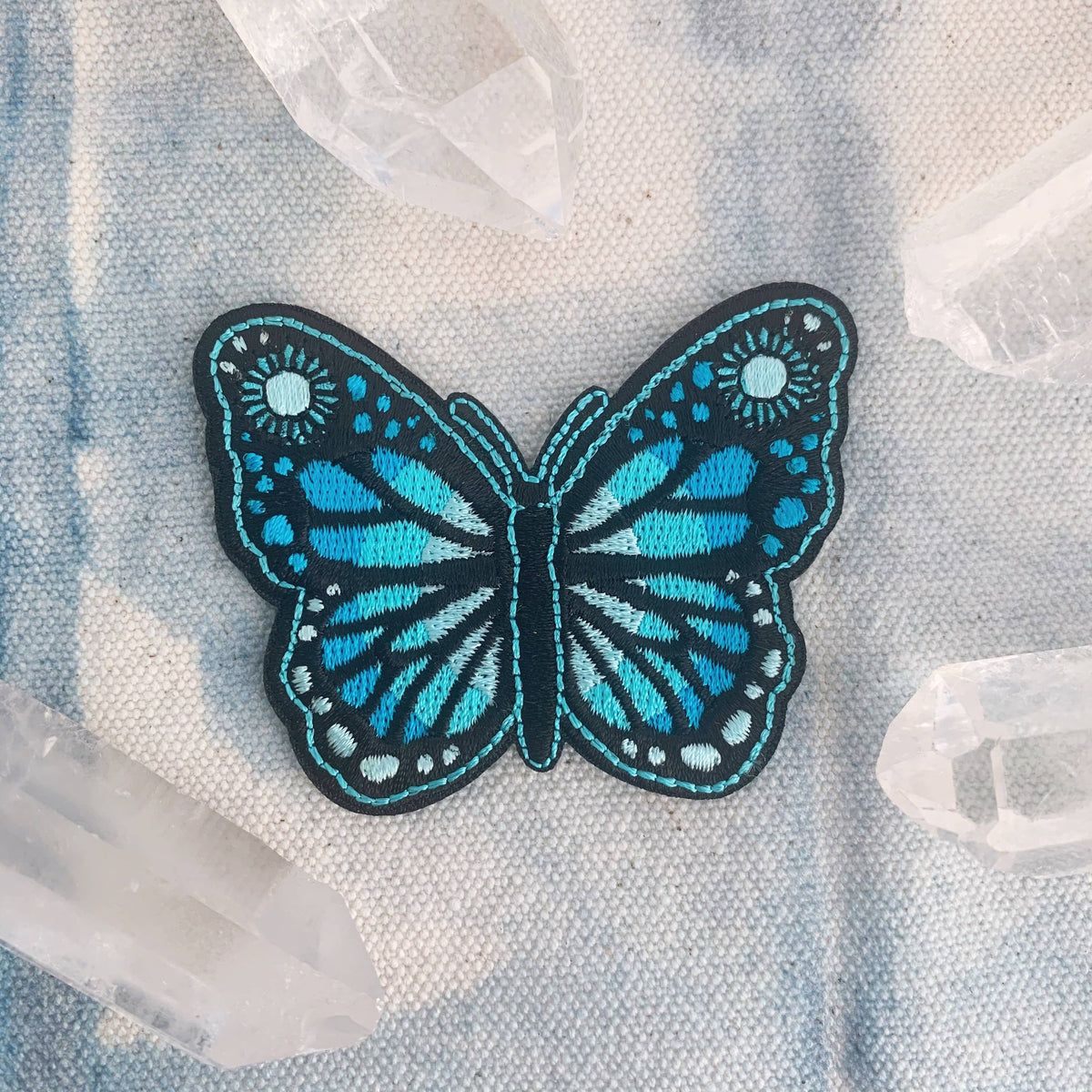 Butterfly Patch, Turquoise