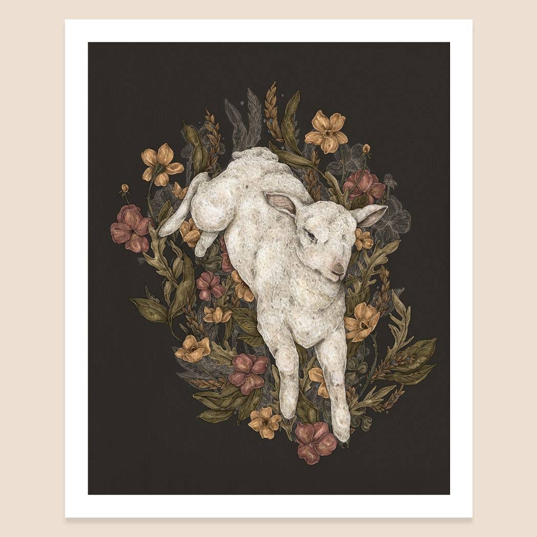 8” x 10” Lamb Print