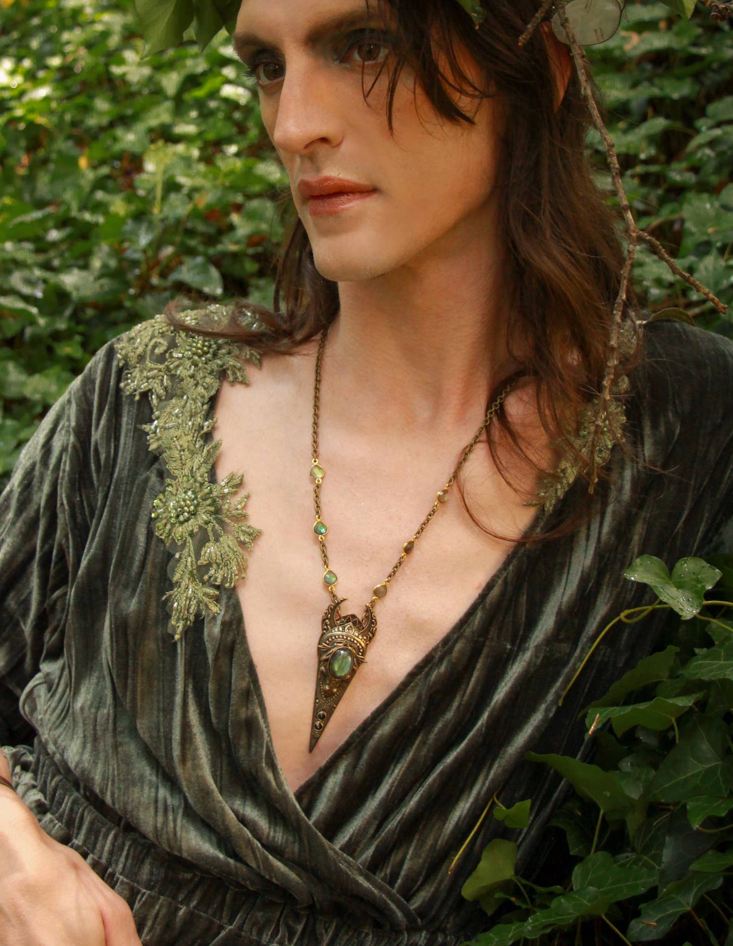 ‘Bog Queen’ Frog Necklace