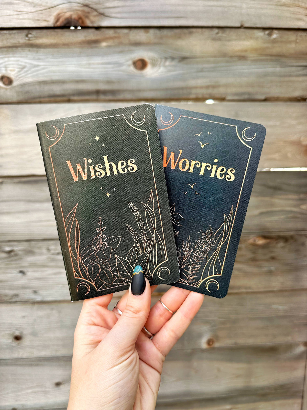 Wishes & Worries Journal Set | witch tools | manifesting