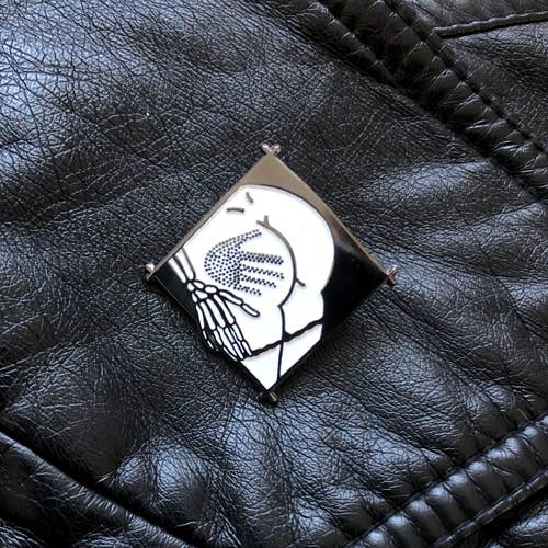 Booty Skeleton Slap Pin