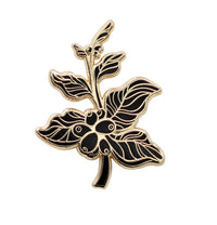 Coffee Berry Branch Pin