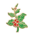 Coffee Berry Branch Pin