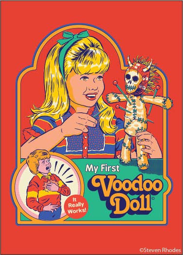 MAGNET: My first Voodo Doll, It really works!