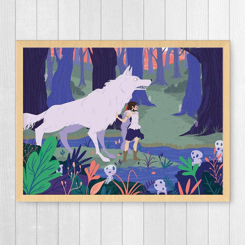Princess Mononoke Art Print