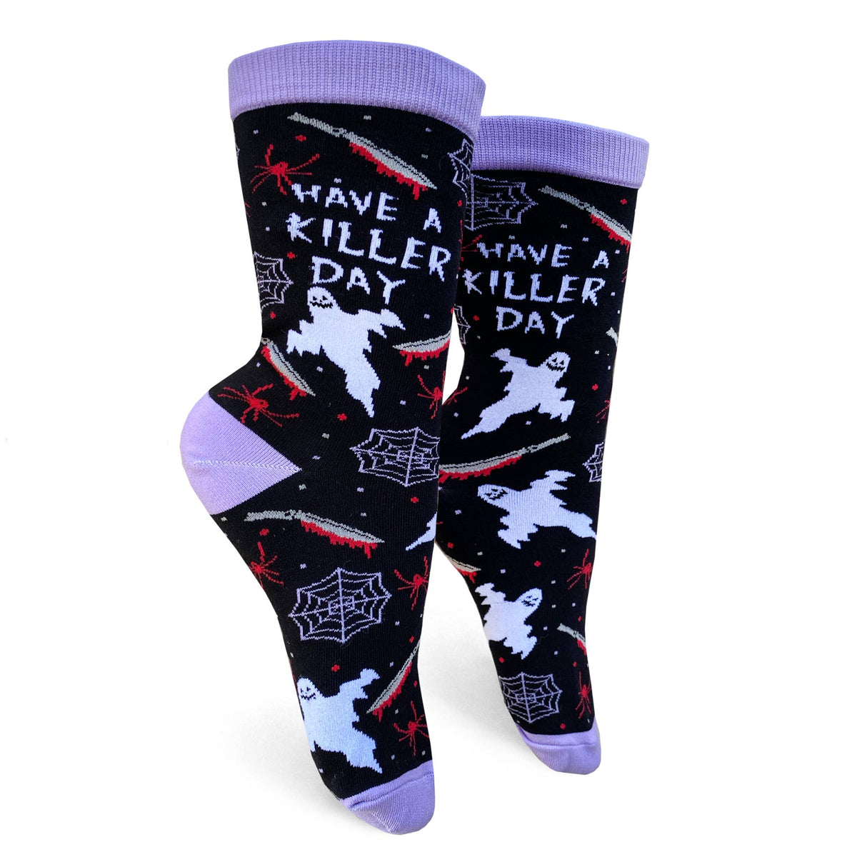 Have a Killer Day Womens Crew Socks