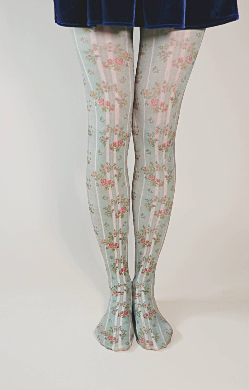 Small Flower  Art Institute of Chicago Printed Art Tights