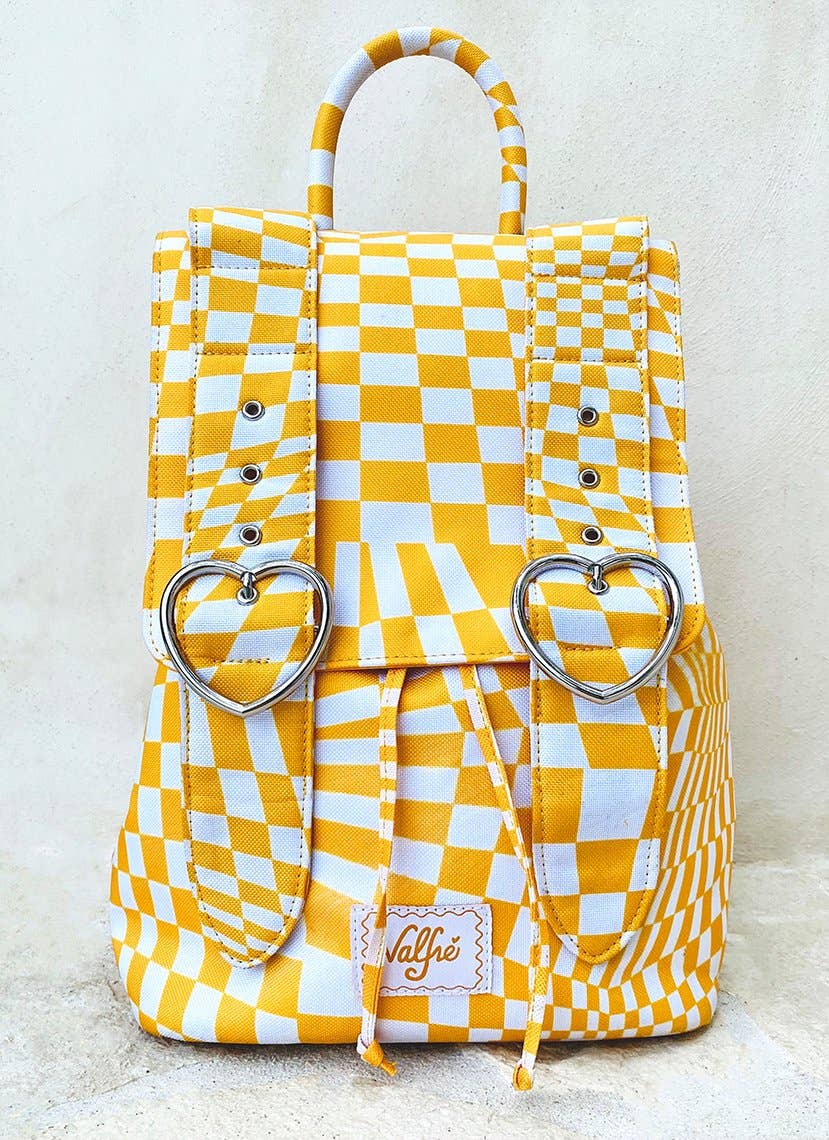 Sunflower best sale checkered backpack