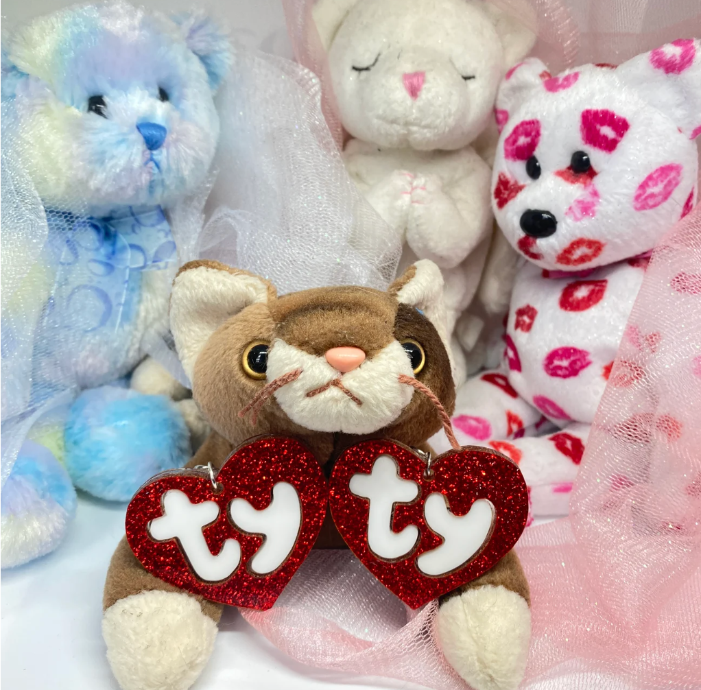 Beanie Baby Earrings