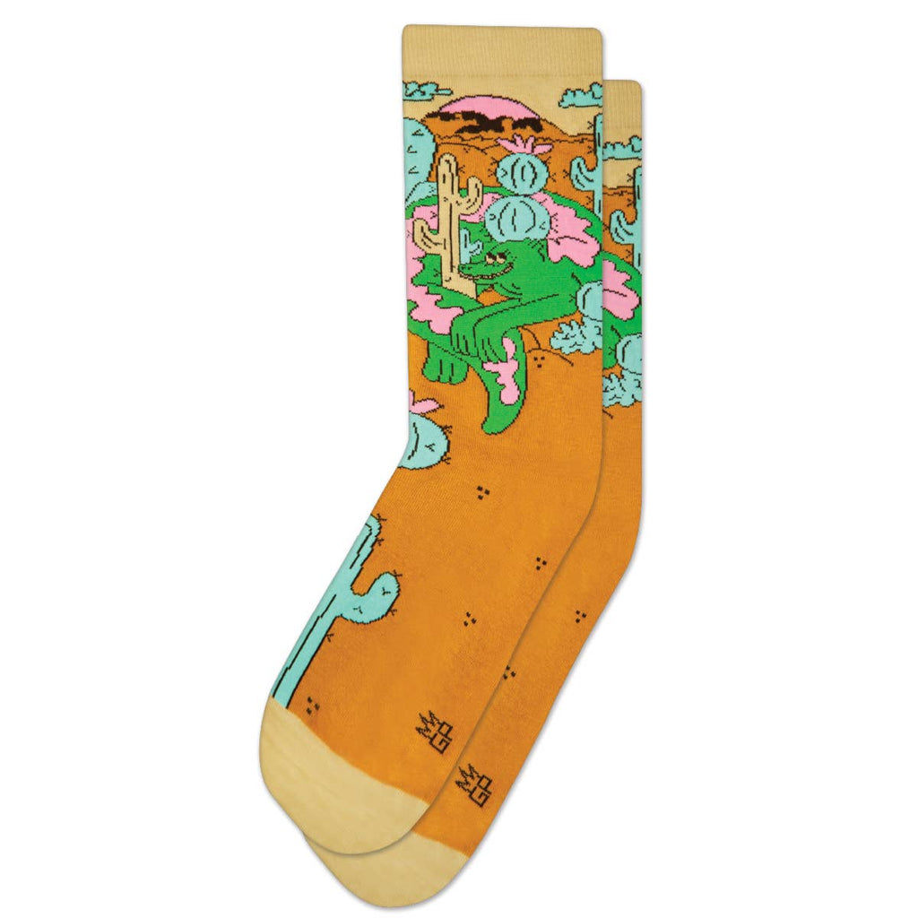 Lazy Lizard Dress Crew Socks – Miette