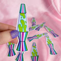 Lava Lamp Vinyl Sticker