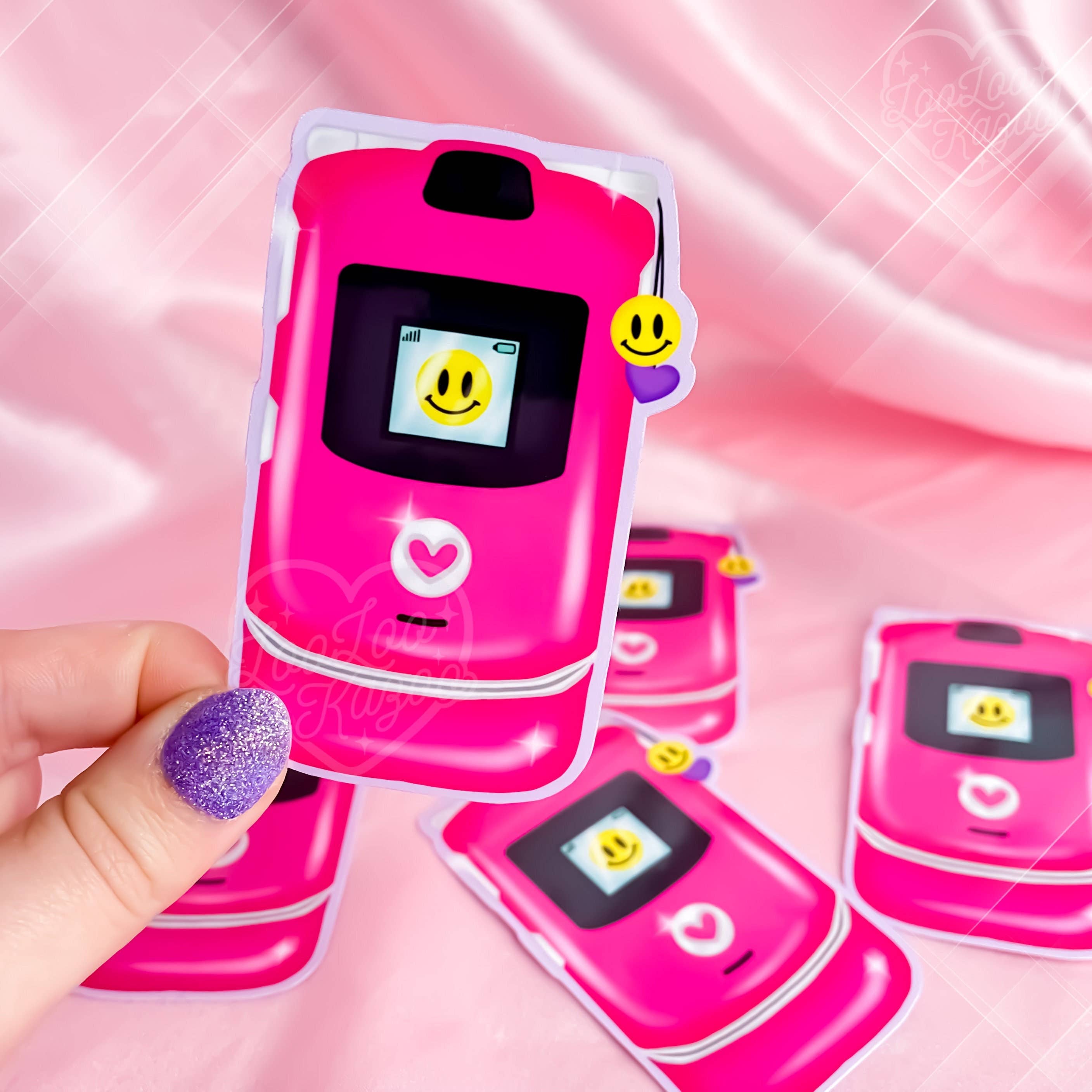 2000s Cell Phone Vinyl Sticker