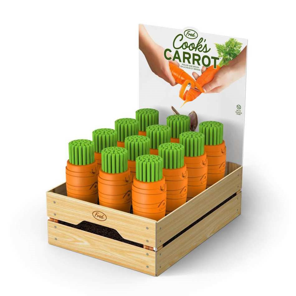 CARROT - PEELER + SCRUBBER