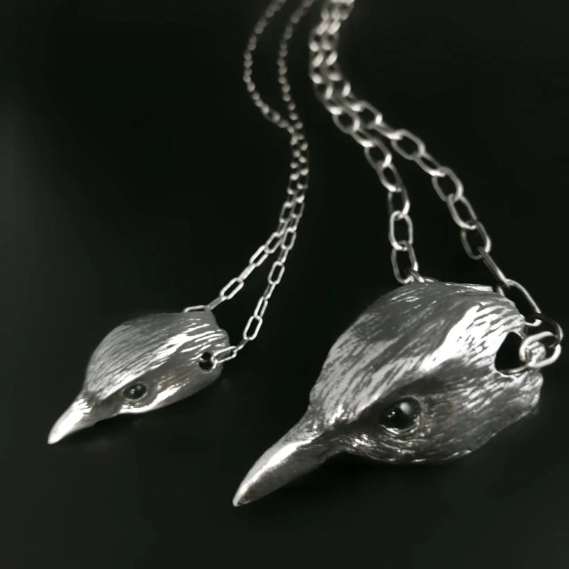 Crow necklace
