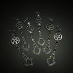 Pentagram Dusters Earrings