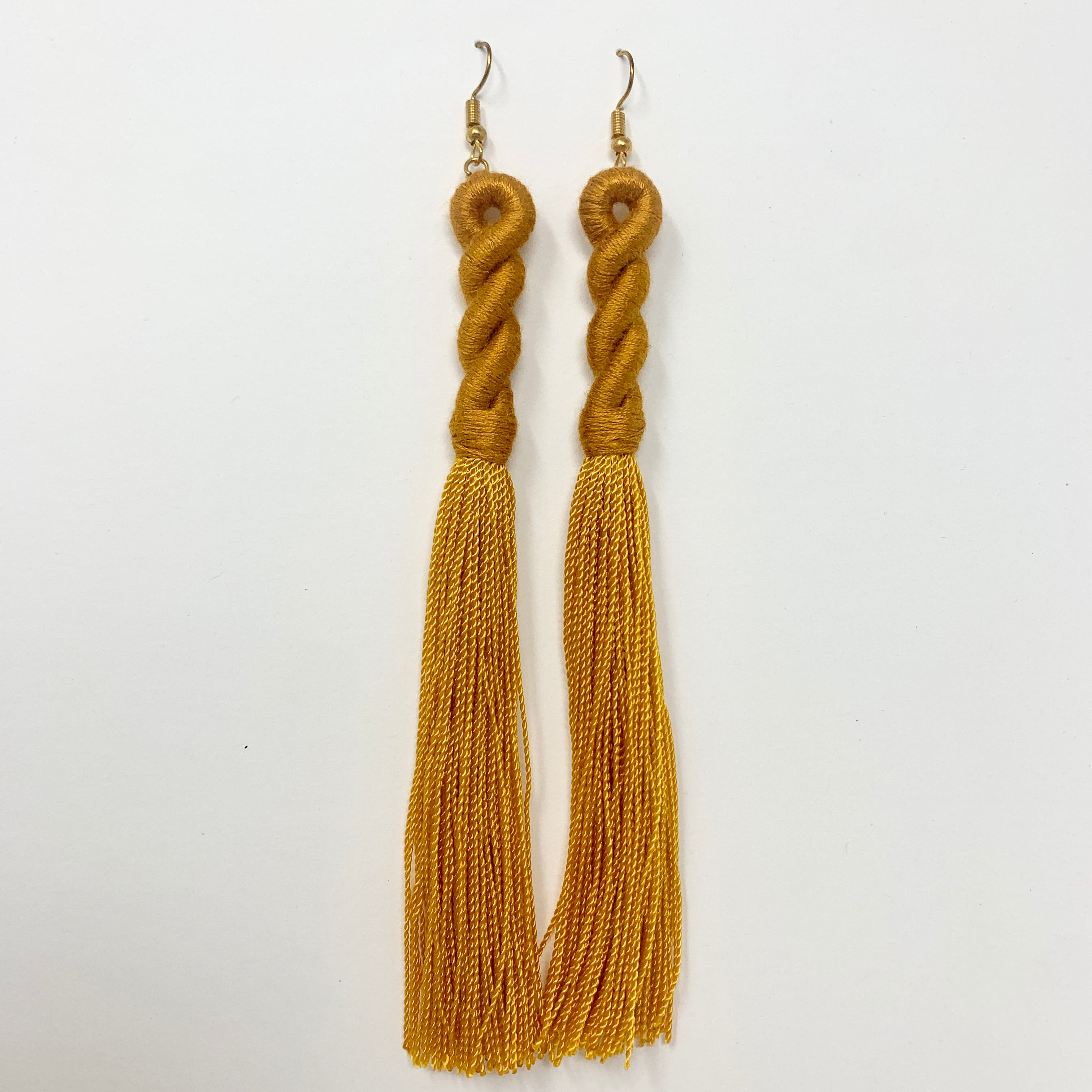 Twist Tassel Earrings