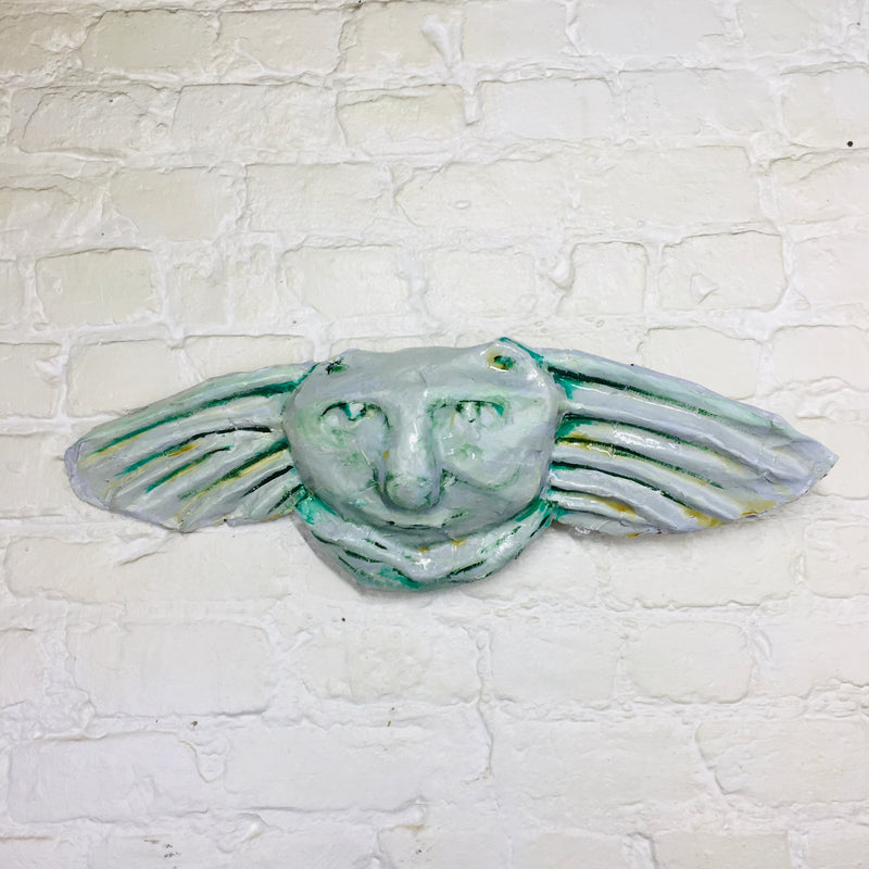 Gargoyle Wall Relief Sculpture - Mint