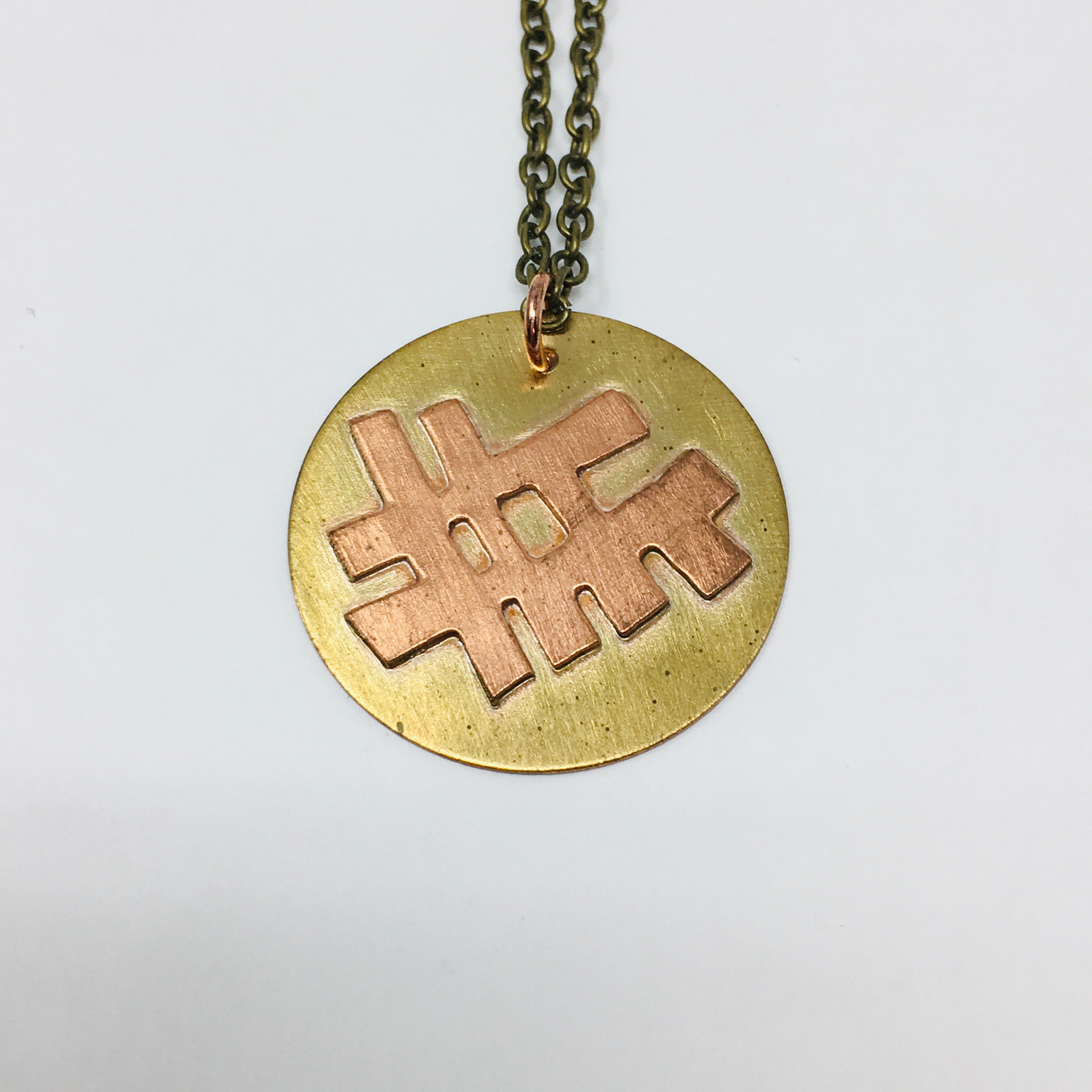 MLK and Claiborne Street Crossing Necklace