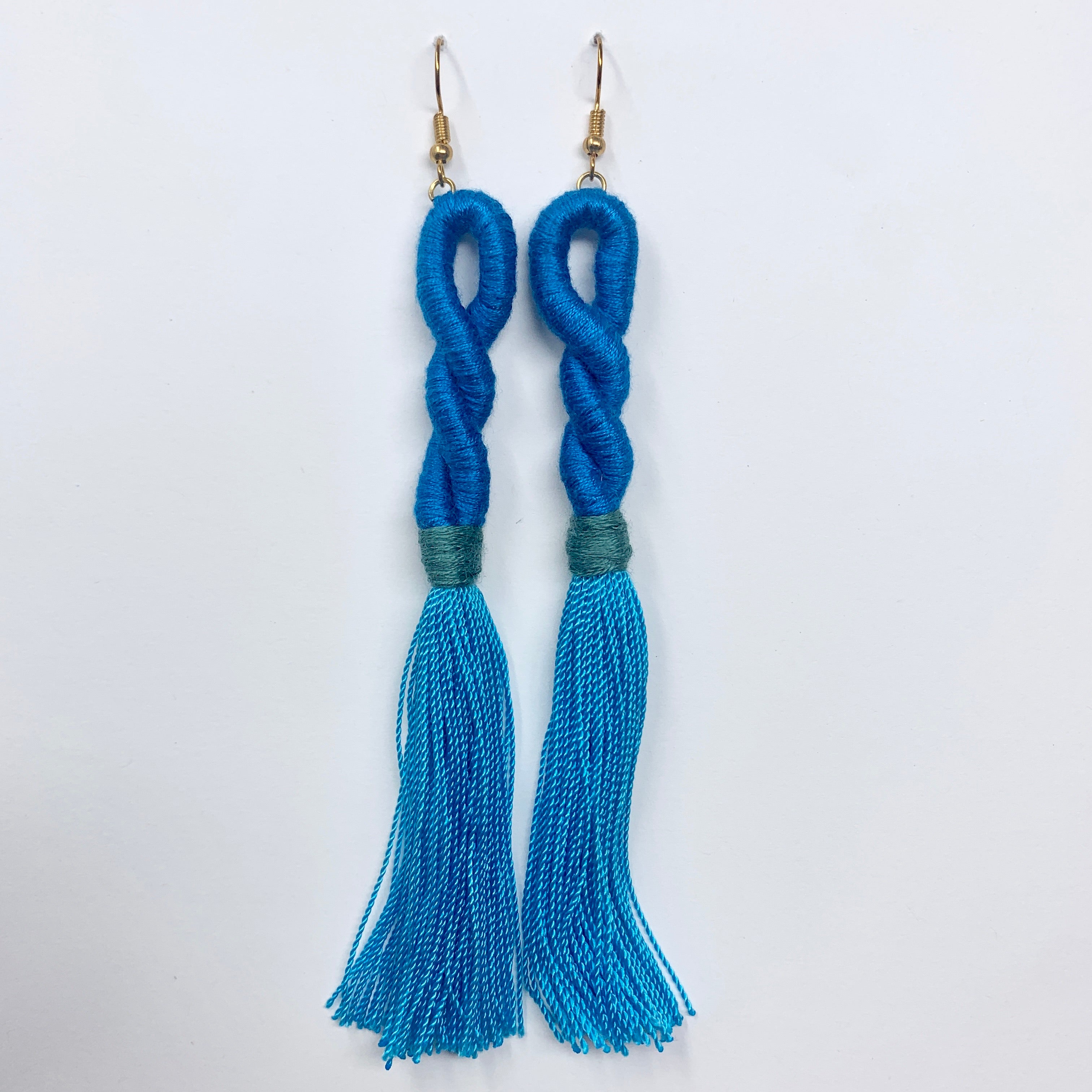 Twist Tassel Earrings