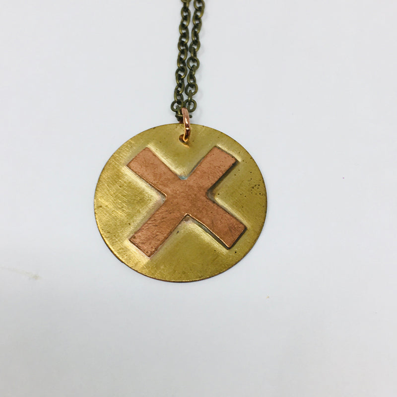 Bourbon st and St. Ann Street Crossing Necklace