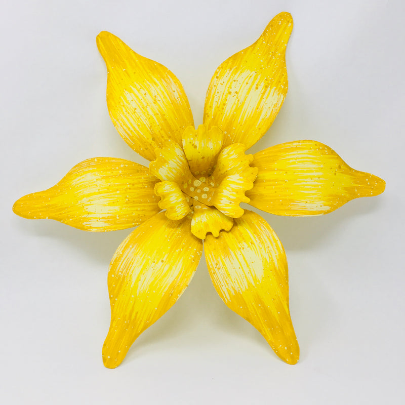 16" Small Yellow Carnival House Float Flowers