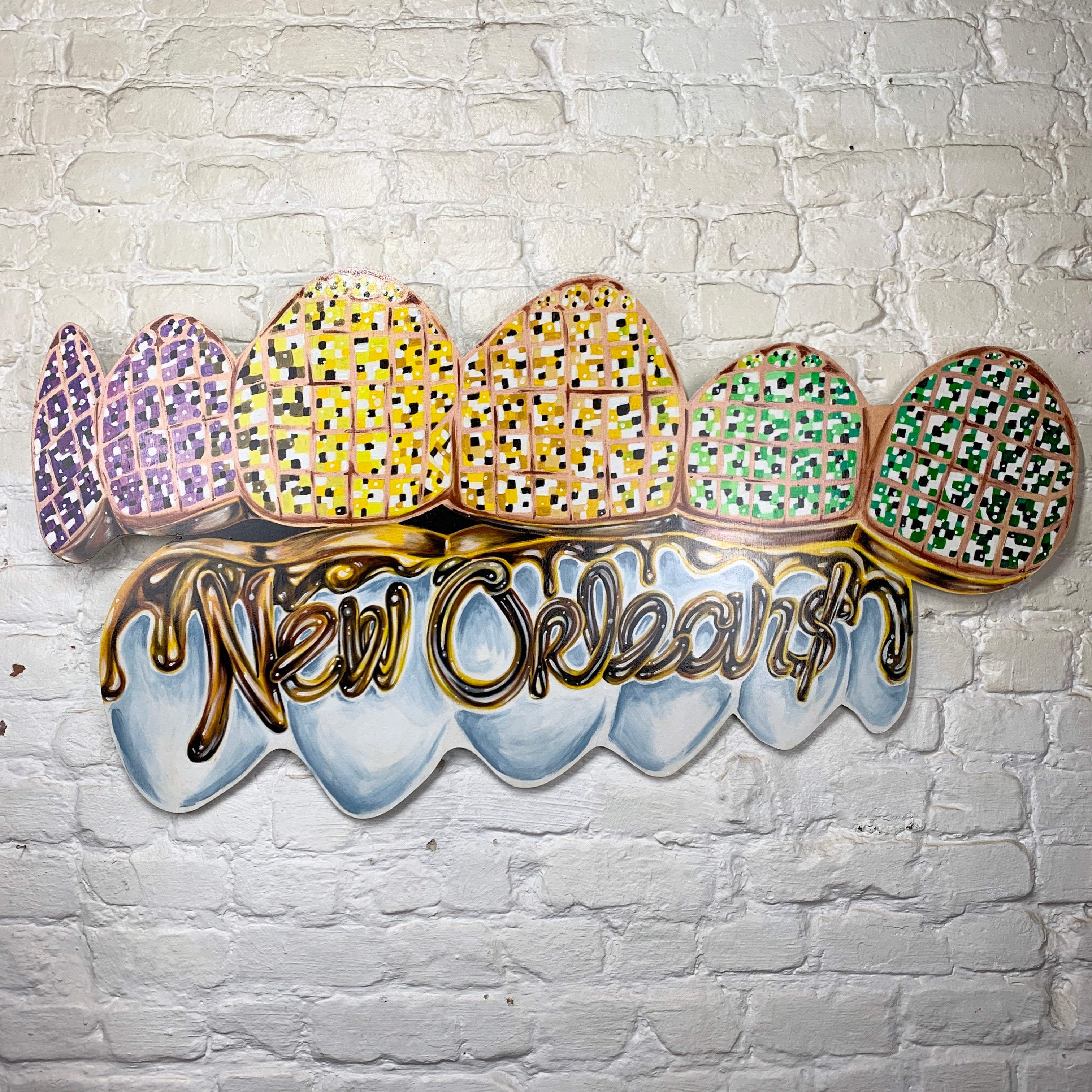 NOLA Ombre Mardi Grillz