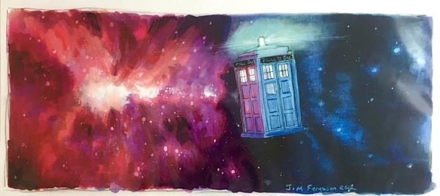 Dr. Who TARDIS - Jim Ferguson Print