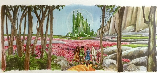 Wizard of Oz  - Jim Ferguson Print