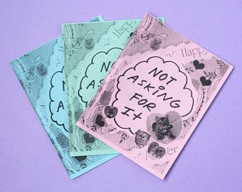 Femme Crime Distro - Not Asking For It Zine