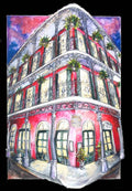 Royal Street Cafe Framed Print