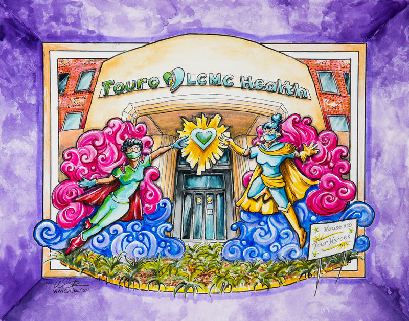 House Float #10 Touro Heroes